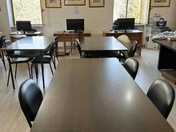Aula del Polo con postazioni attrezzate